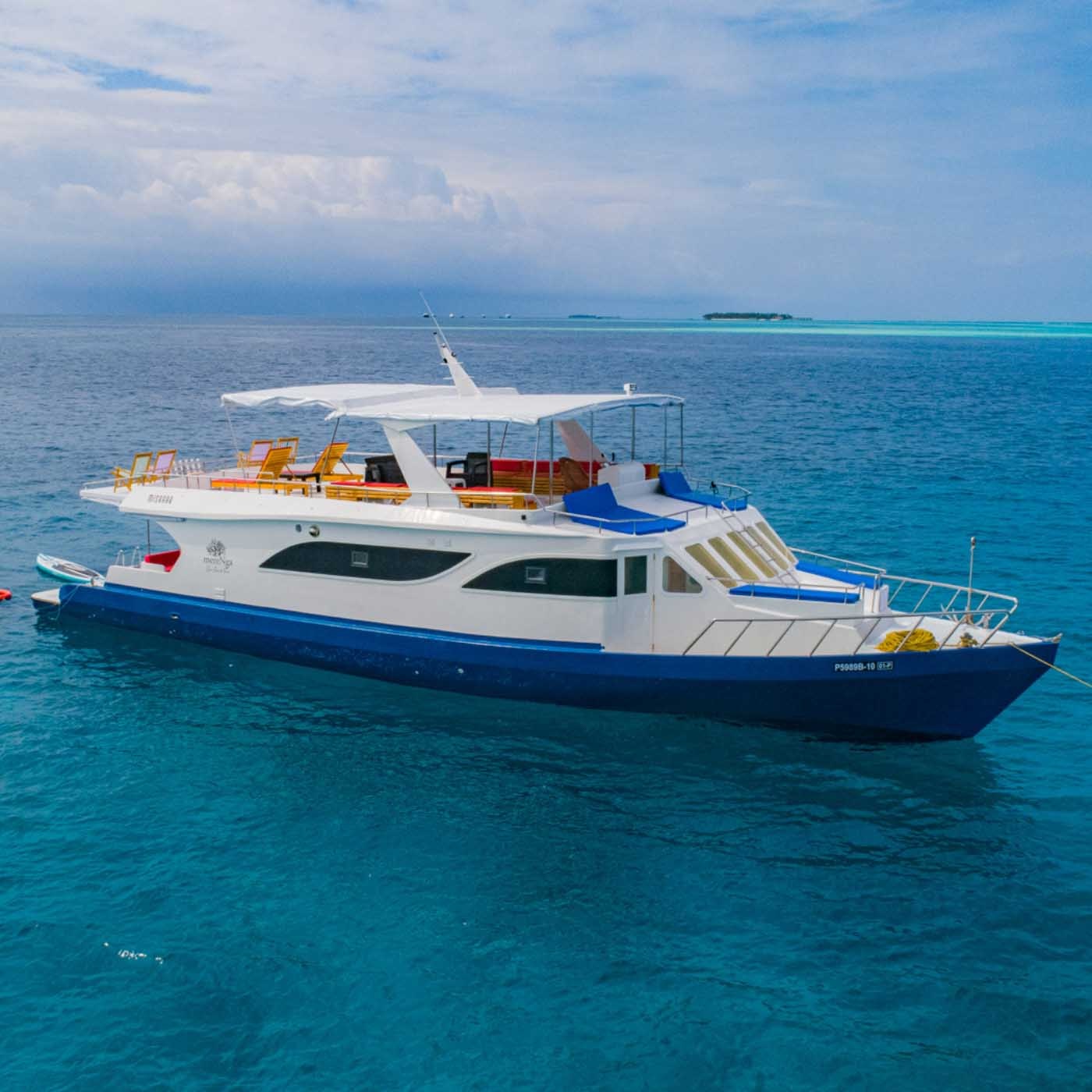 The Island Hop Maldives Boat