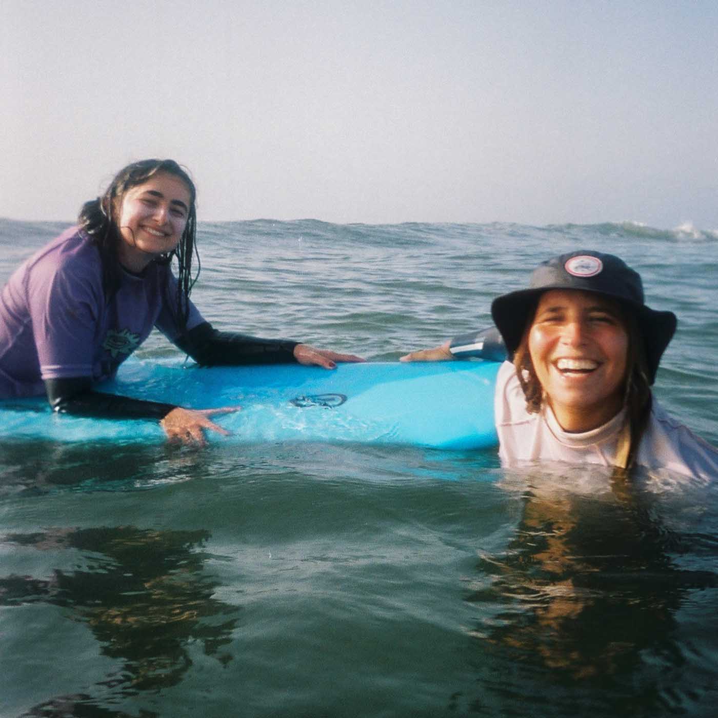 Surfing at Yume Surf Camp