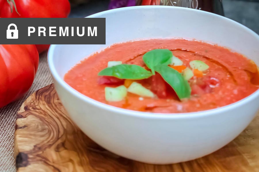 Easy Summer Gazpacho