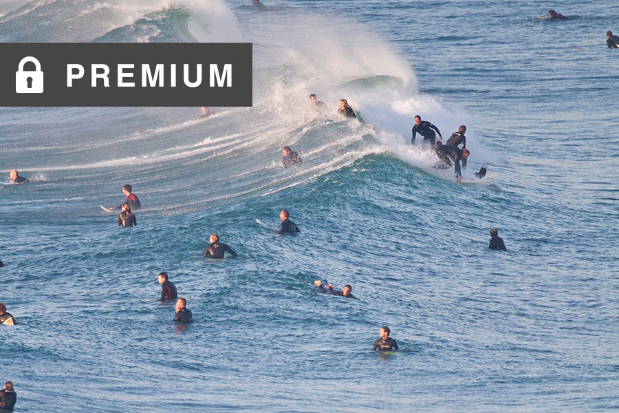 How to Surf Safely in Crowded Line Ups